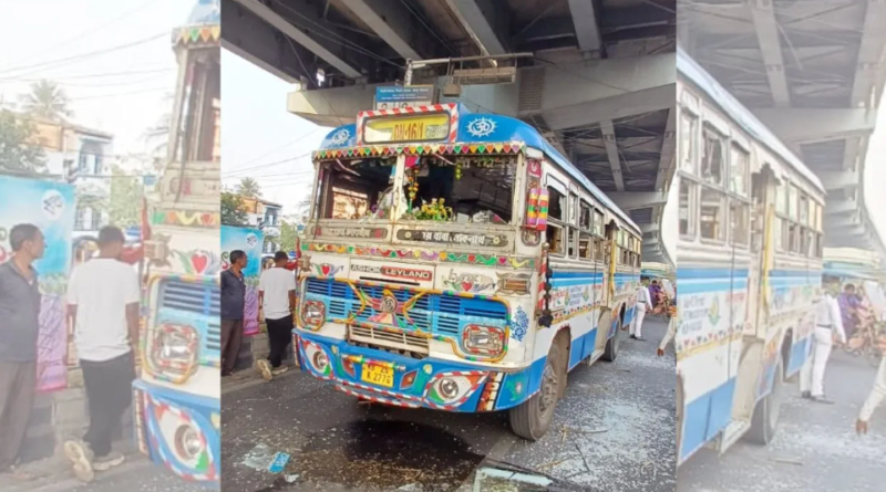 বেস্ট কলকাতা নিউজ : বাগুইআটিতে DN 16 রুটের বাসের জোর ধাক্কা অ্যাপ বাইকে, চালকের মৃত্যু হল ছিটকে পড়ে