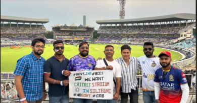 বেস্ট কলকাতা নিউজ : শিলিগুড়িতে দরকার ক্রিকেট স্টেডিয়াম, এই আবেদন দেখা গেল এবারের আইপিএলে