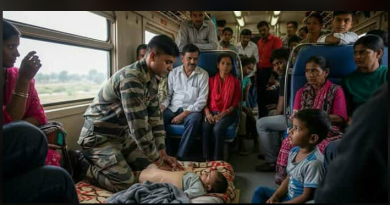 বেস্ট কলকাতা নিউজ : সেনা জওয়ান এক ৮ মাসের শিশুর জীবন বাঁচালেন নিউ দিল্লি থেকে ডিব্রুগড় গামী রাজধানী এক্সপ্রেসে