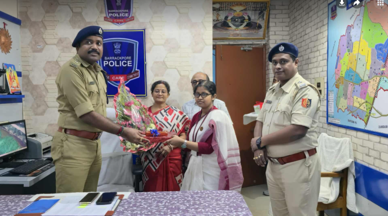 বেস্ট কলকাতা নিউজ : ক্যান্সারকে হারিয়ে জীবনের জয়গাথা – অদ্রিজা গণের অসামান্য সাফল্য, সম্মাননা প্রদান করা হল ব্যারাকপুর পুলিশ কমিশনারেটের তরফ থেকে