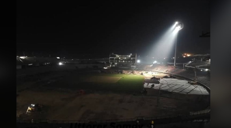 বেস্ট কলকাতা নিউজ : ত্রিশূল-আকারের ফ্লাডলাইটে নতুন রূপে সেজে উঠলো বারাণসি আন্তর্জাতিক ক্রিকেট স্টেডিয়াম