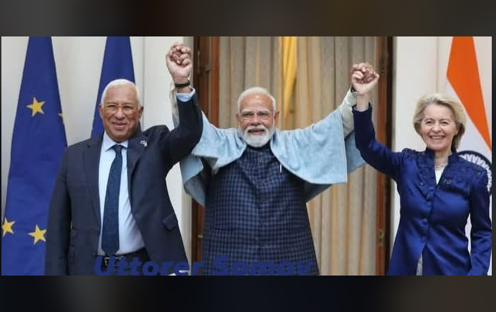 বেস্ট কলকাতা নিউজ : ঐতিহাসিক মুহূর্তর সাক্ষী থাকলো সারা বিশ্ব, ঘোষণা করা হল ভারত–ইউরোপীয় ইউনিয়নের মুক্ত বাণিজ্য চুক্তির সম্পন্ন হওয়ার কথা