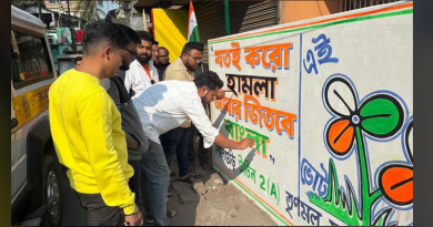 বেস্ট কলকাতা নিউজ : নির্বাচন আসতে আর বেশী দেরী নেই , তৃণমূল কংগ্রেসের দেওয়াল লিখন শুরু হয়ে গেল শহর শিলিগুড়ি জুড়েই