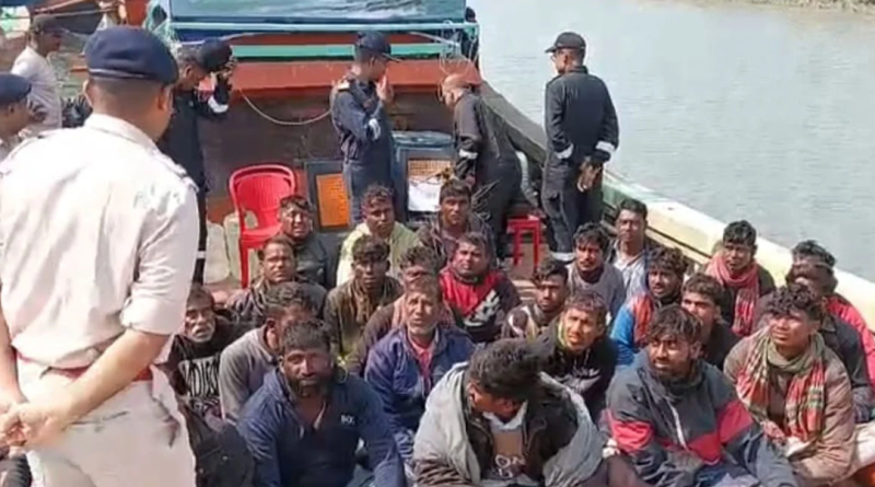 বেস্ট কলকাতা নিউজ : রাতের অন্ধকারে প্রবেশ করেছিল ভারতের জলসীমায়, কোস্ট গার্ডের হাতে গ্রেপ্তার হল ২৮ বাংলাদেশি মৎস্যজীবী