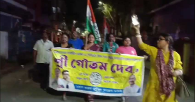 বেস্ট কলকাতা নিউজ : গৌতম দেবের সমর্থনে তৃণমূল কংগ্রেসের মিছিল নামলো শহর শিলিগুড়িতে