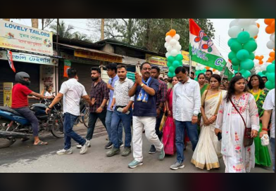 বেস্ট কলকাতা নিউজ : শিলিগুড়ি পুরসভার তেত্রিশ নম্বর ওয়ার্ডে ভোটের প্রচার সারলেন রঞ্জন শীল শর্মা